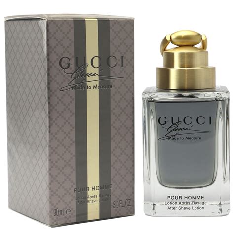 new gucci mens aftershave|gucci by for men 90ml.